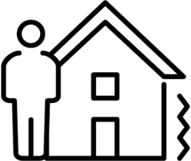 地震後も住み続けられる