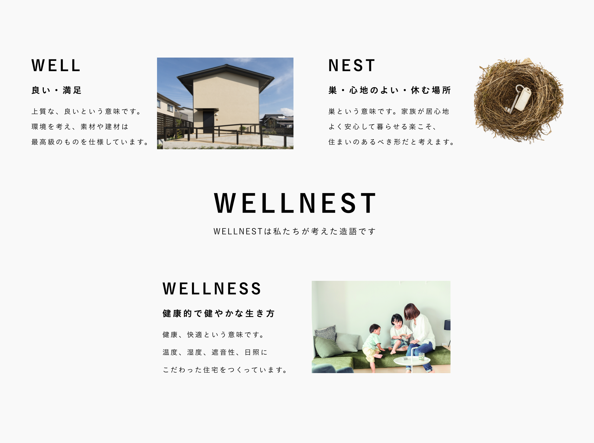 WELL + NEST + WELLNESS = WELLNEST